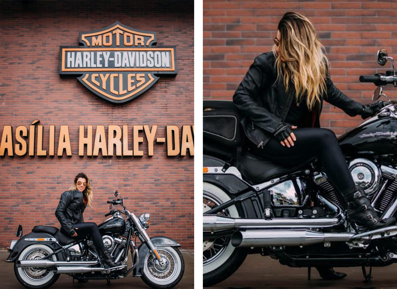 The Lady of Harley Davidson Hedoine meets Marcela Costa e Silva H doine