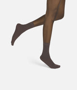 The Rib | Braune Socken