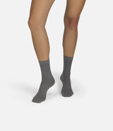 The Rib | Graue Socken