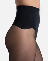 Hedoine biodegradable womens tights for women sheer opaque 30 denier ladder-resistant tights