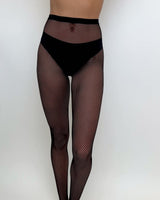 The Drama | Fishnet Tights Black