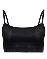 Supportive Power Mesh Bralette Schwarz