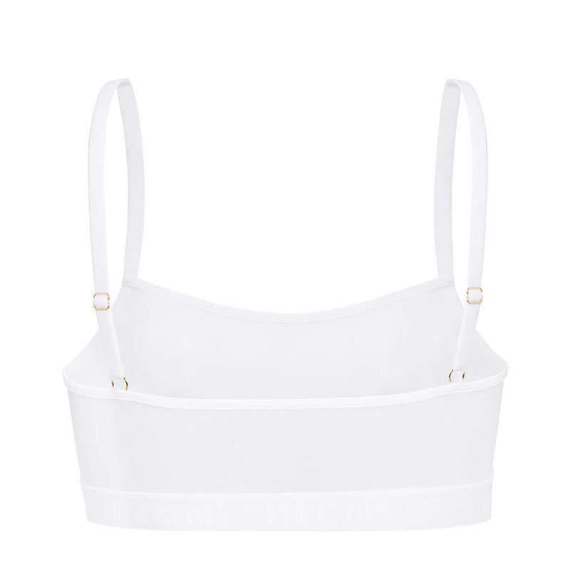 Supportive Power Mesh Bralette Weiß