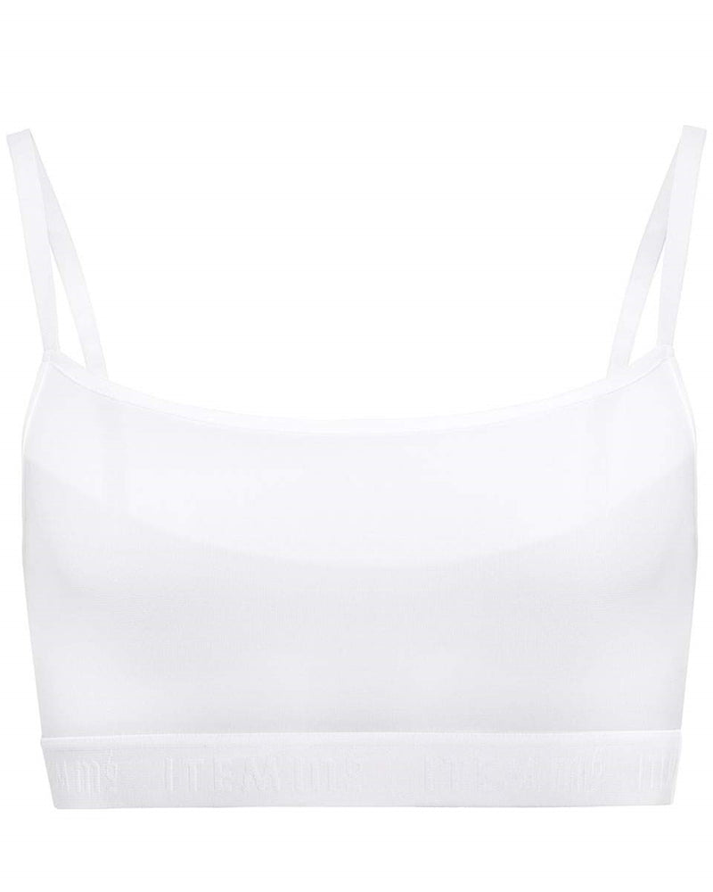 Supportive Power Mesh Bralette Weiß