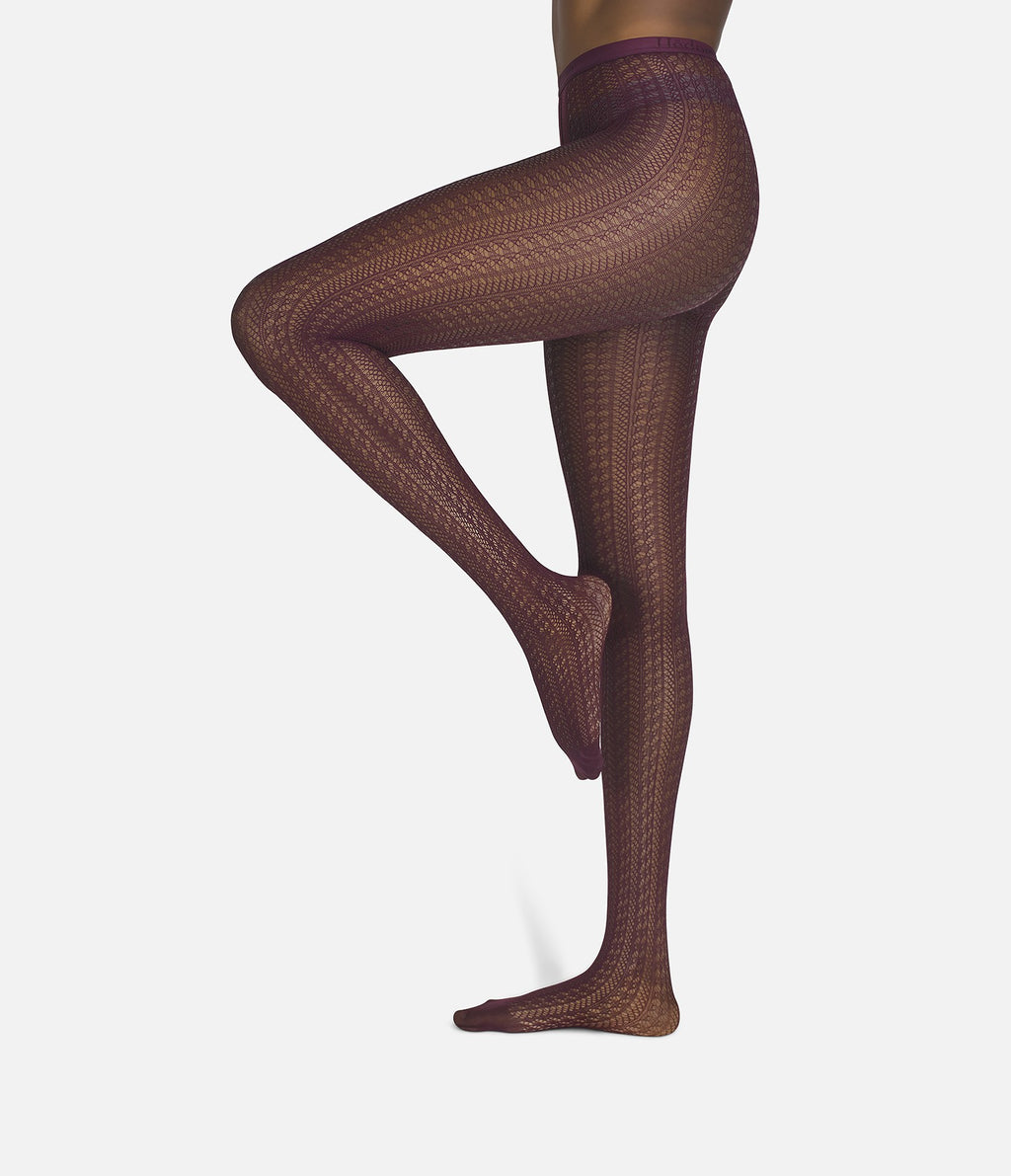 Intricate Fig Tights