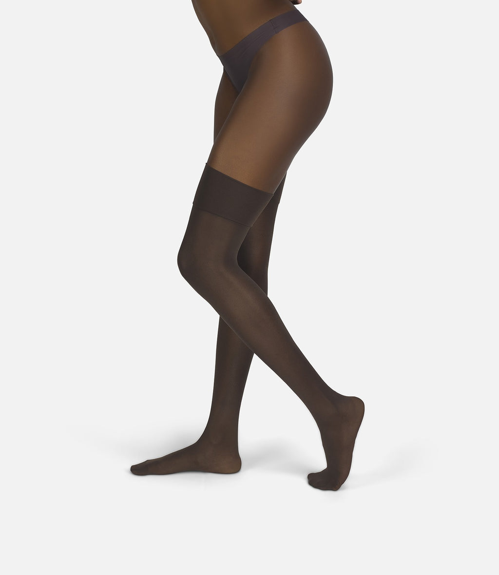 The Intrigue | Brown Overknees