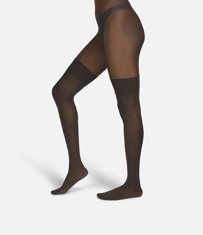 The Intrigue | Brown Overknees