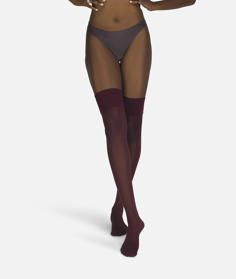 The Intrigue | Dark Fig Overknees