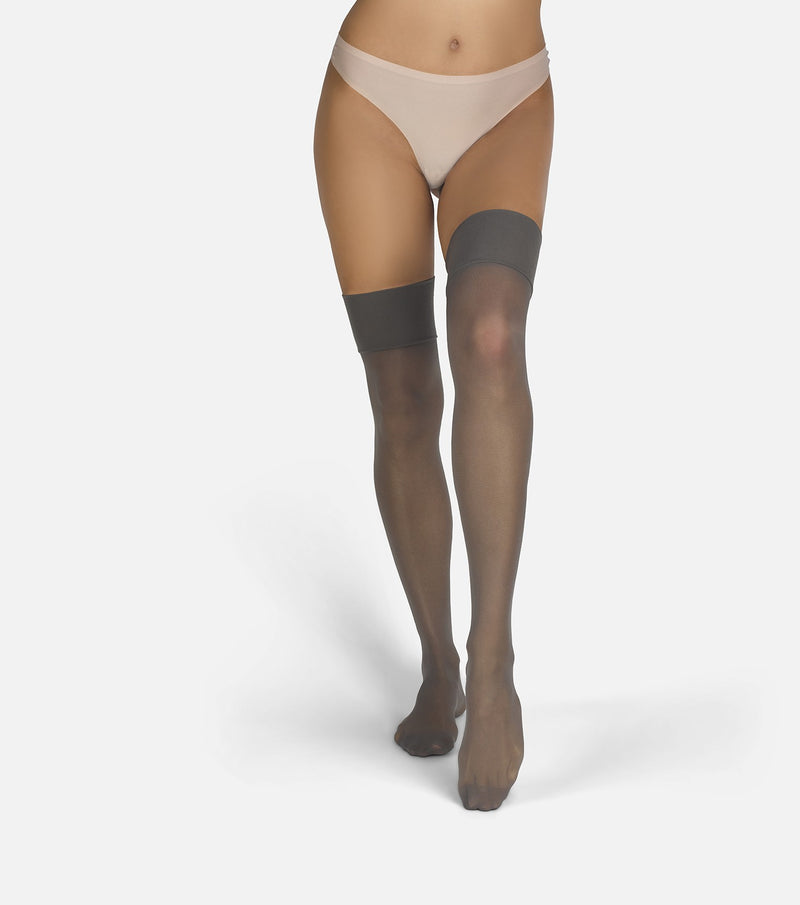 The Intrigue | Grey Overknees