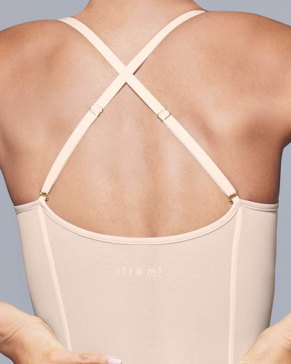 Shaping Power Mesh V-Neck Body Nude Vivid