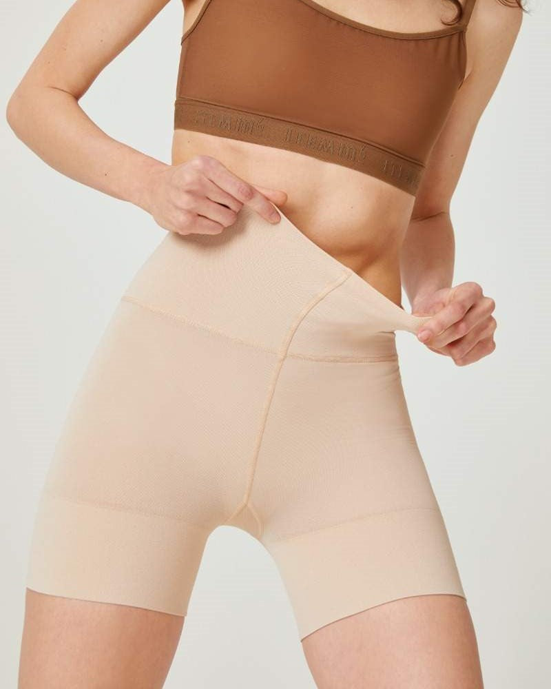 Anti-Reibung & Cellulite Shapewear Shorts Nude Vivid