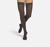 The Rib | Brown Overknees