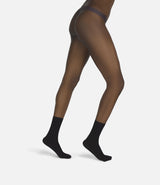 The Rib | Black Socks