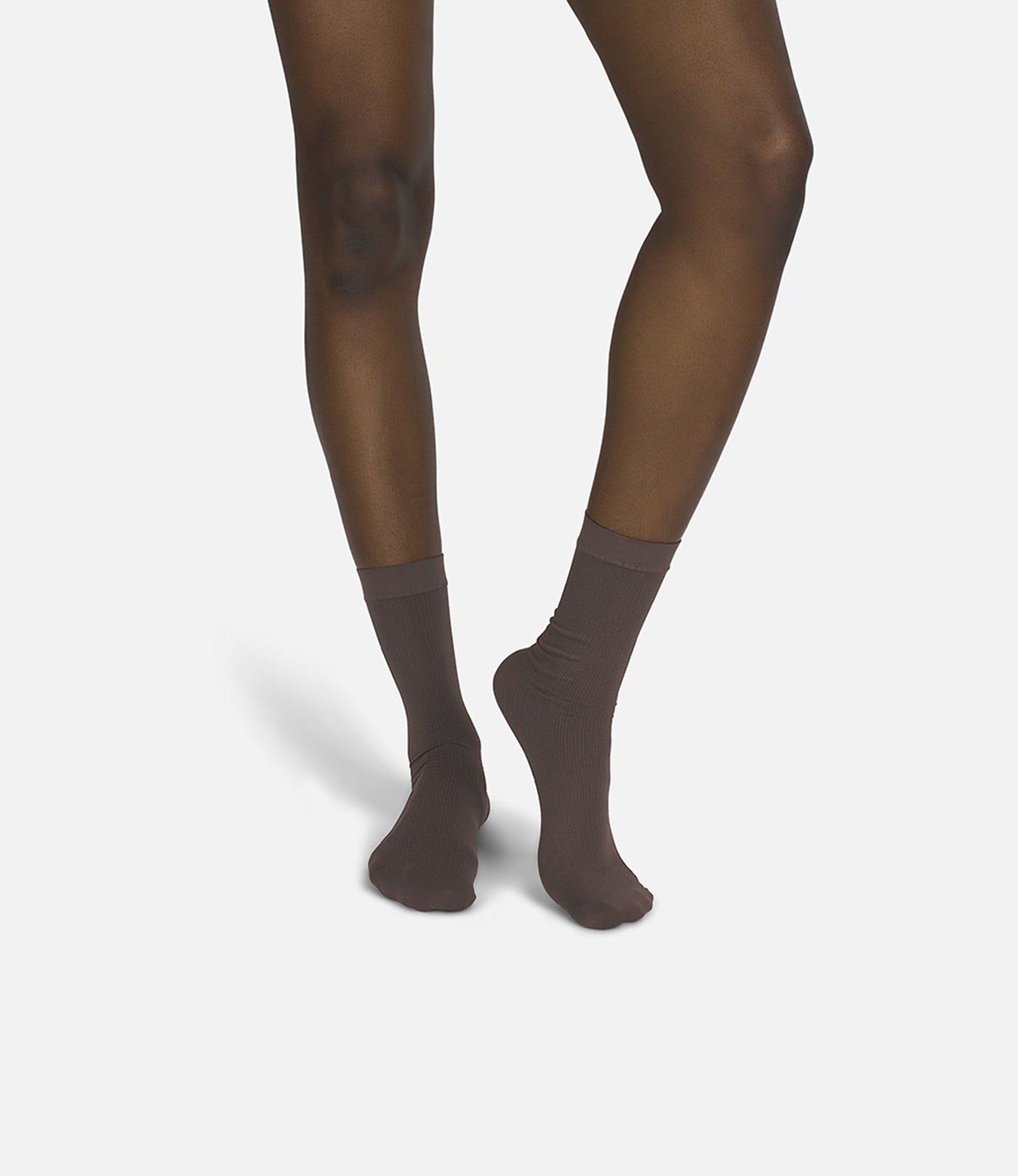 The Rib | Brown Socks – Hēdoïne