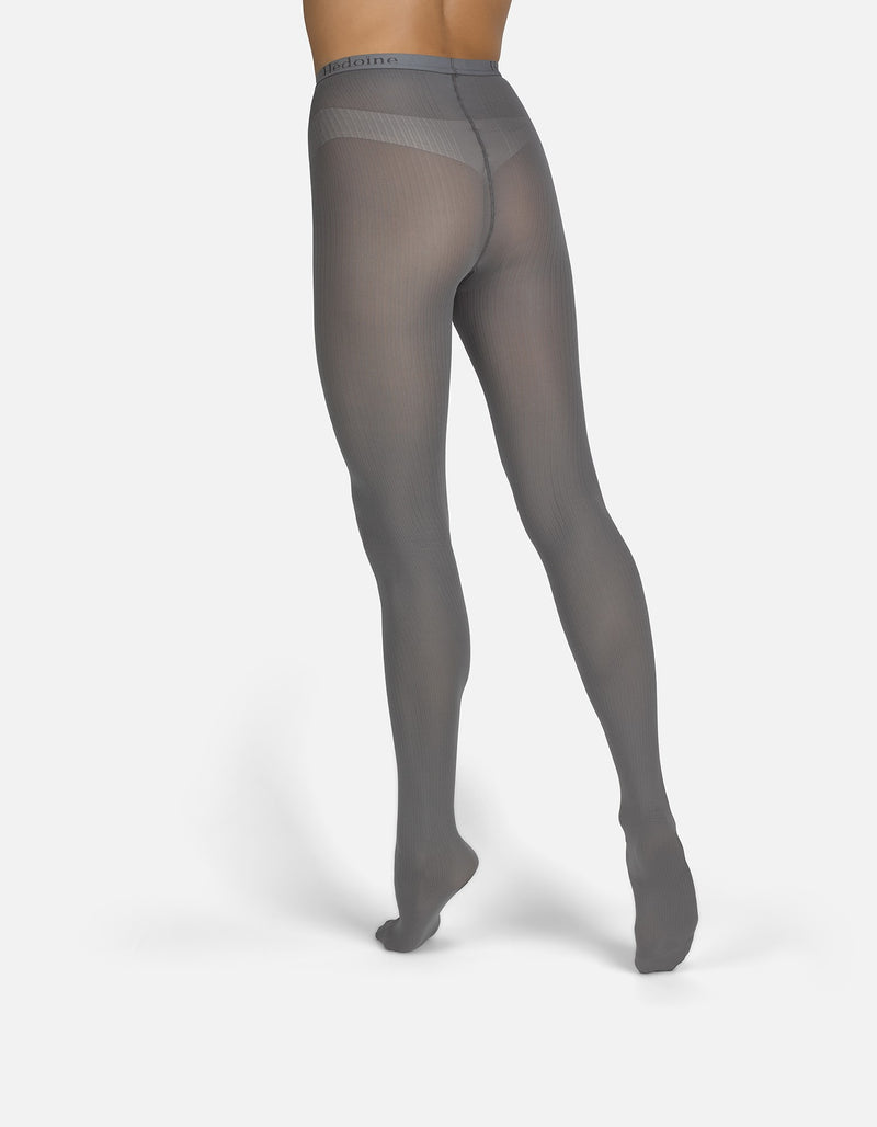The Rib | Grey Tights