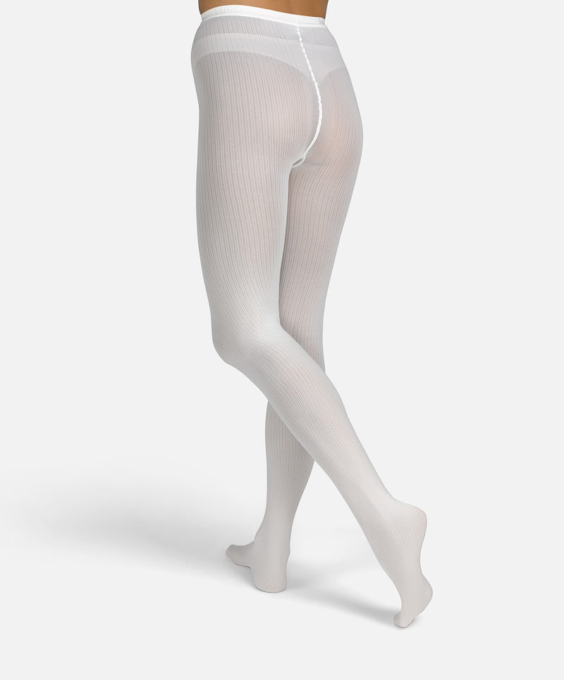 The Rib | Coconut Tights