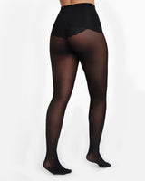 Biodegradable 50 denier Tights by Hedoine opaque sheer seamless best tights for women