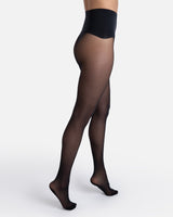 Biodegradable Tights for women 30 denier Hedoine opaque sheer seamless best tights for women Sheertex Woolford tights