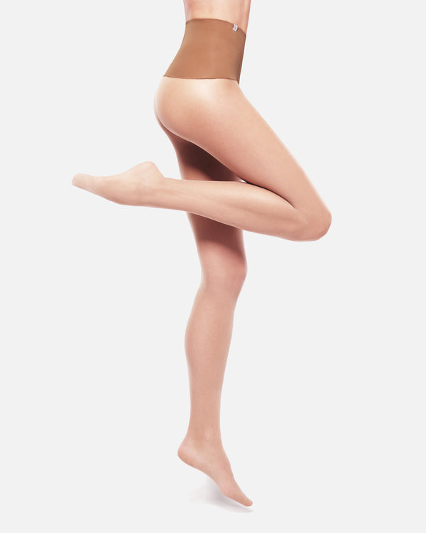 Hedoine nude ladder-resist seamless opaque Tights for women 