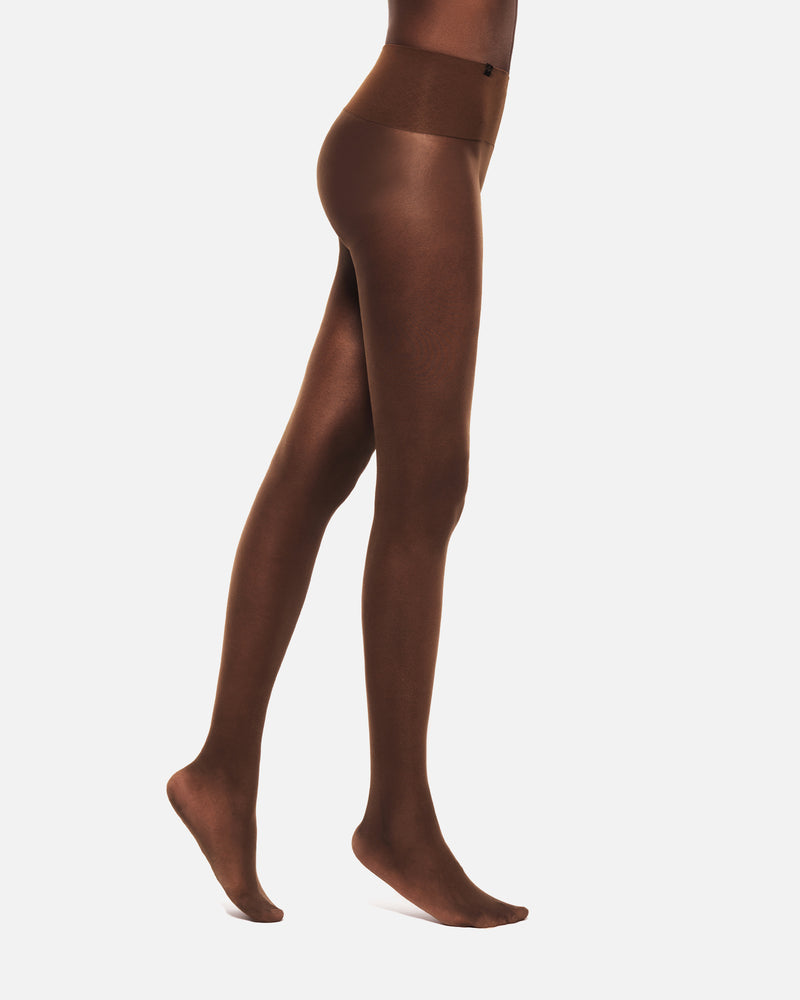 Hedoine nude best ladder-resist seamless opaque Tights for women 