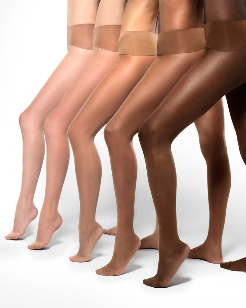 Hedoine ladder-resist seamless opaque nude Tights for women M&S Woolford ladies tights 